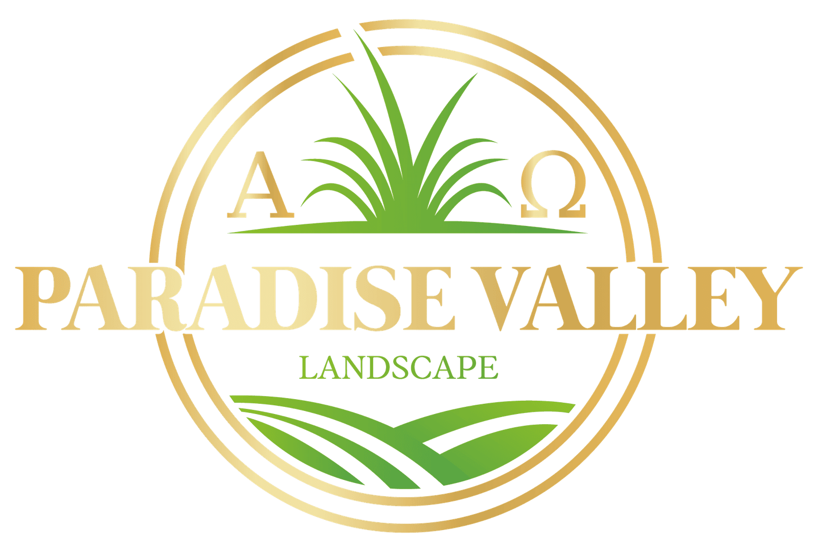Beautiful desert landscape with lush greenery and vibrant plants in Paradise Valley.